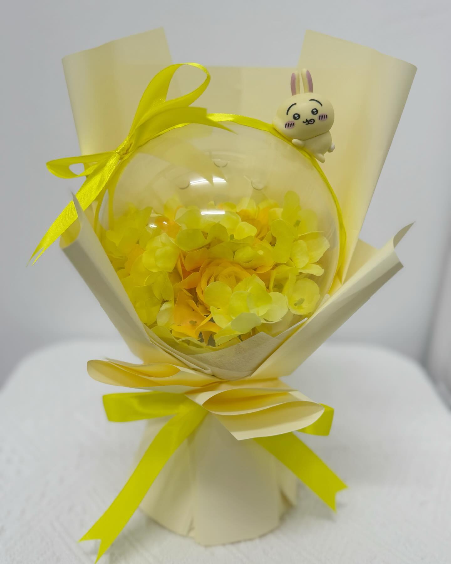 Usagi玫瑰繡球亞克力波波花